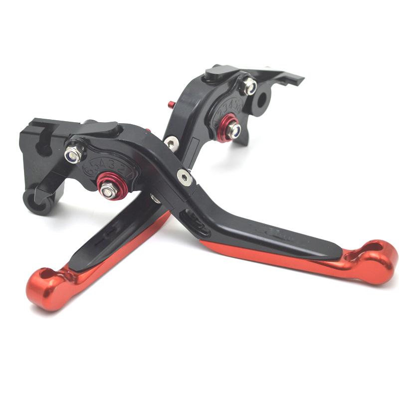 CNC Adjustable Folding Extendable Motorcycle Brake Clutch Levers For Triumph BONNEVILLE T120 2016 2017 2018