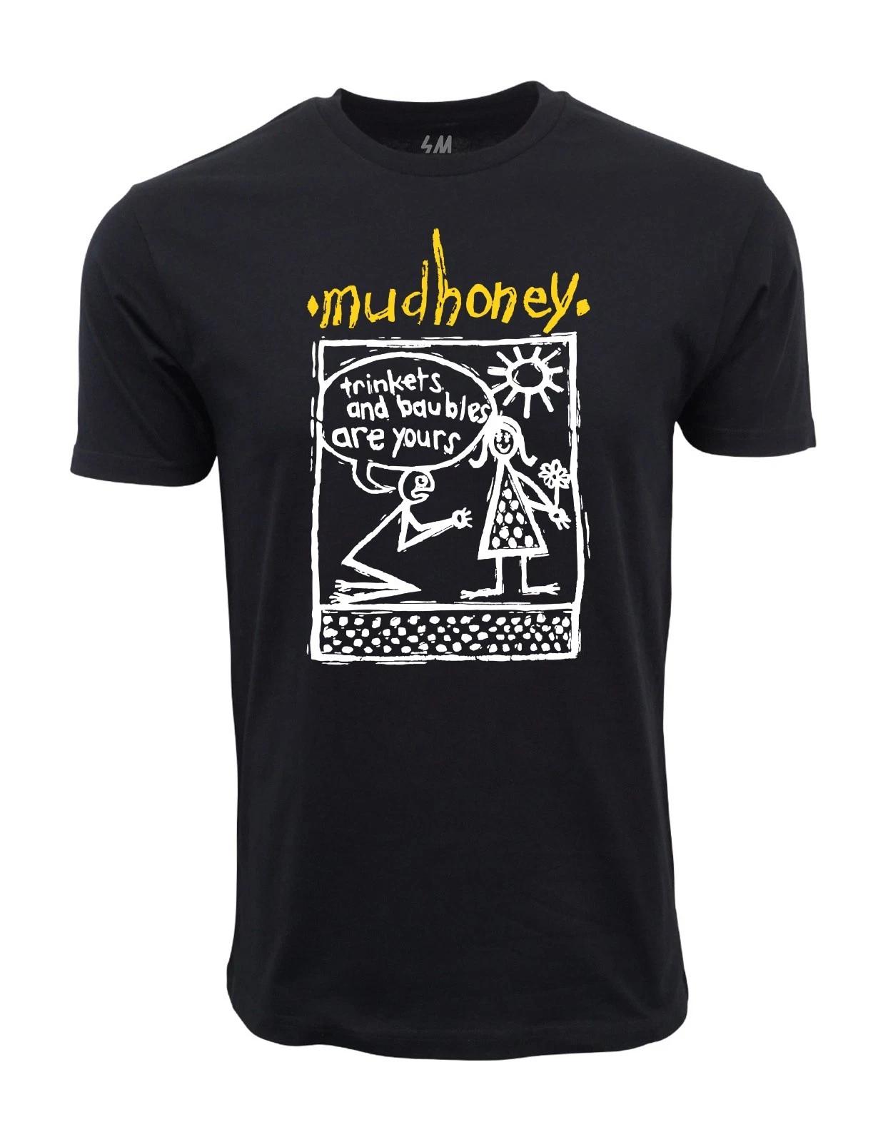 Unisex Adult Casual Graphic MUDHONEY  TRINKETS & BAUBLES  GRAPHIC T... XXXXL
