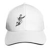 Inktober   day  MUSIC   FLOAT Baseball Cap Ball Cap Wild Ball Hat Icon winter hats for Unisex Women Caps Unisexs