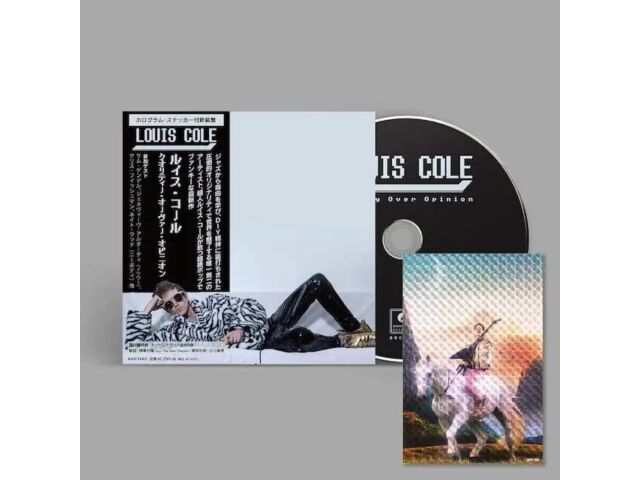 

Louis Cole Quality Over Opinion CD BRC710Z New Disign Sleeve with Sticker