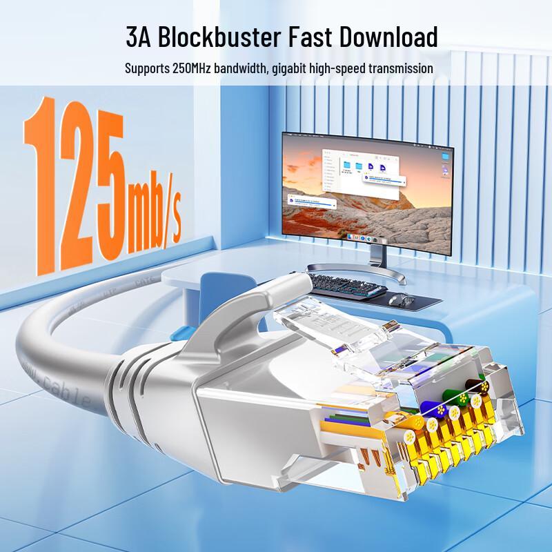 Jinghua Cat6 & Cat8 High-Speed Ethernet Cable