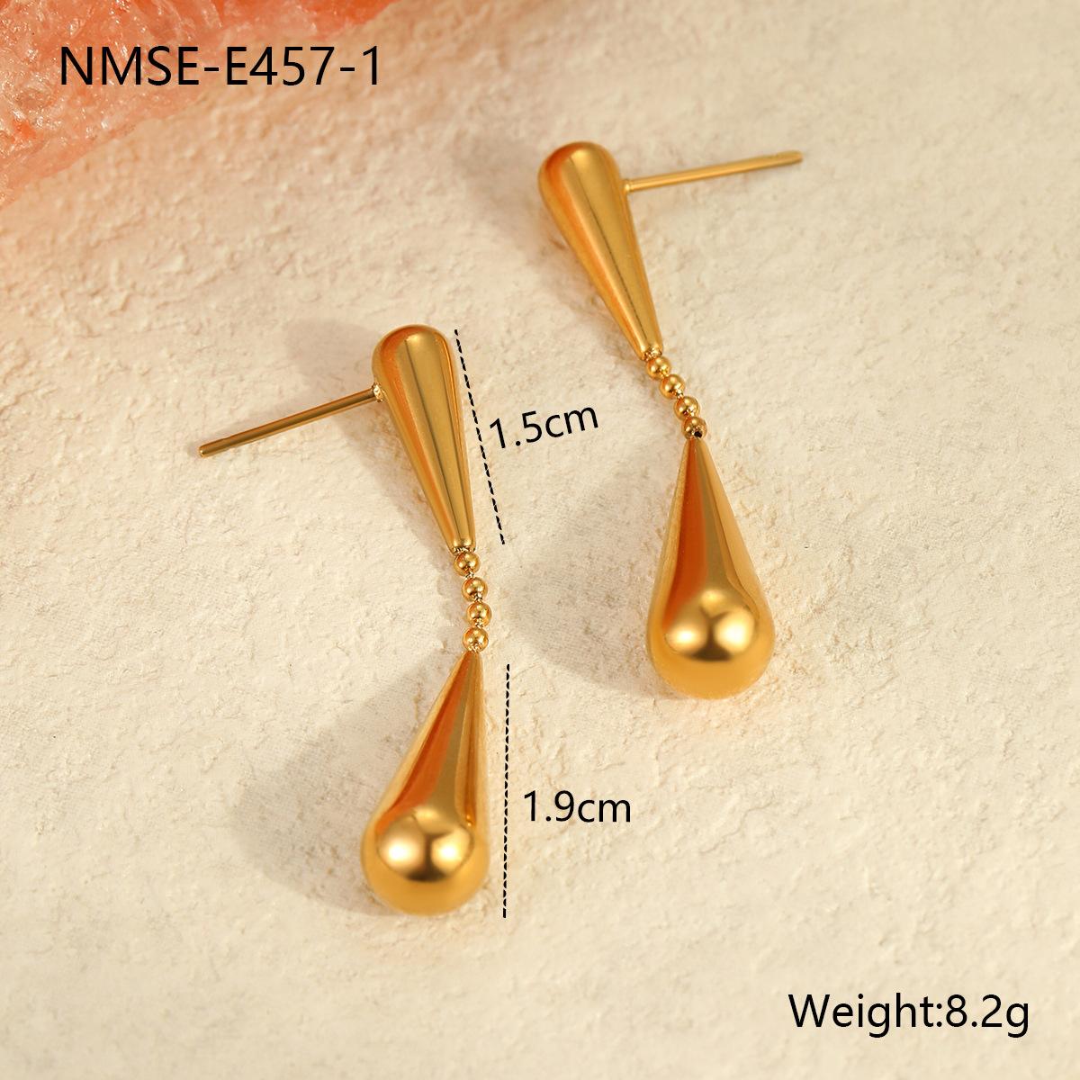 GEMCHIC Women s Minimalist Geometric Drop Earrings Long Tassel Design Light Luxury