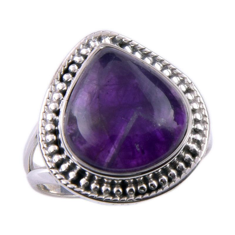 Natural Cacoxenite Gemstone 925 Solid Sterling Silver Jewelry Ring Size 7 j9J94