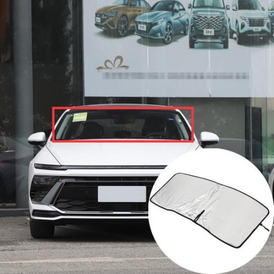 Foldable Sun Visor Shade Windshield Window Cover UV Block For Hyundai Sonata