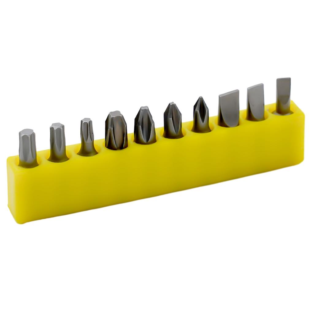 10Pcs/set Screwdriver Bit Wrench Tool Nutdrivers 6.35mm Metal