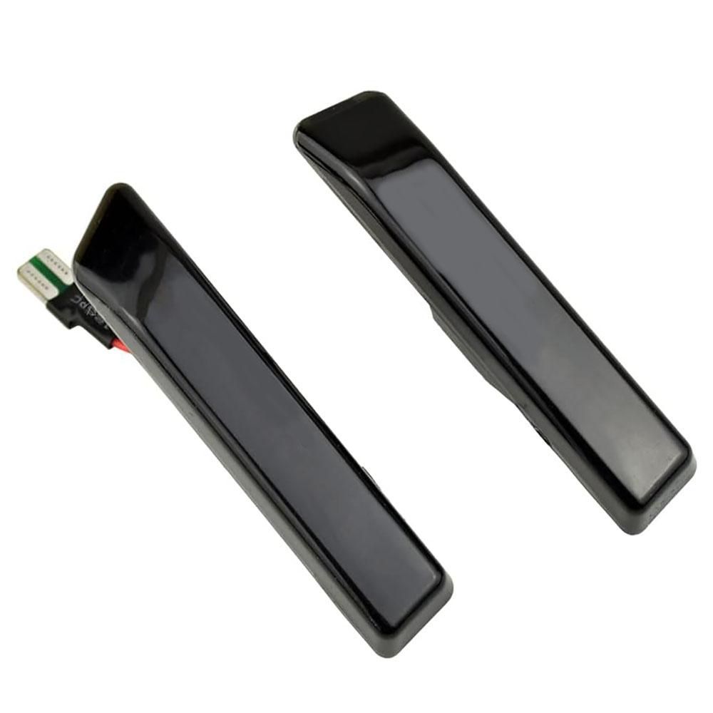 2x Sequential Smoked LED Side Marker Turn Signal Lights For BMW X5 E53 1999-2006