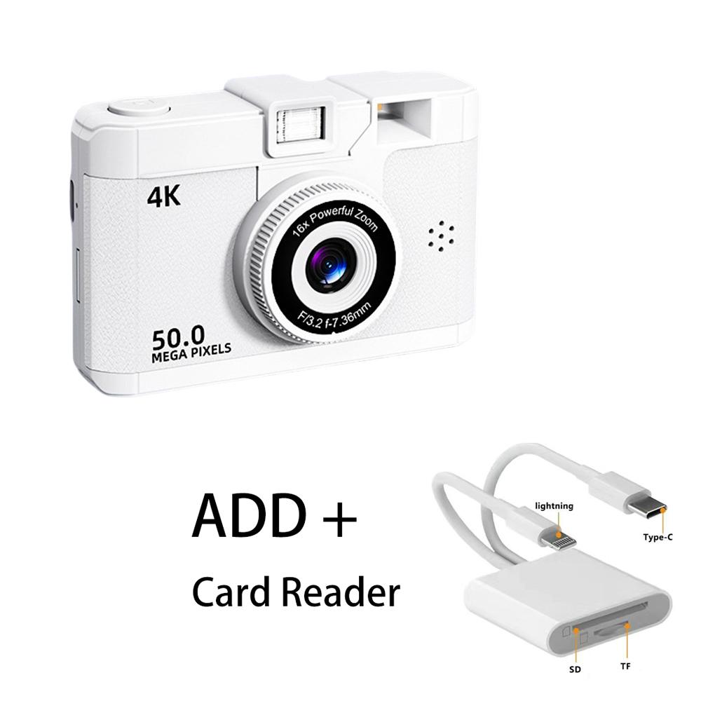 Dual-Kamera-Fotomaschine Retro-Punktkameras HD 1080P Digitalkamera Kindergeburtstagsgeschenke Audio- und Videokarte