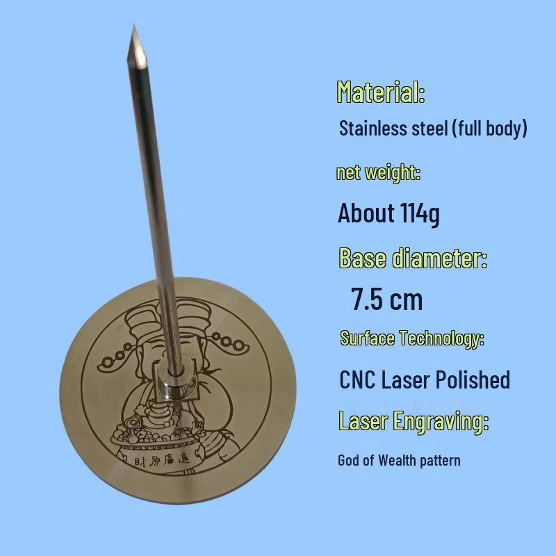 Thickened Stainless Steel Ticket Holder and Receipt Fork