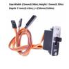 Plastic Heavy Duty RC Aluminum Power Switch Medium Aluminum Shell Switch  For RC Airplane