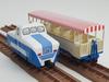 Railway Collection Tetsuro Narrow Gauge 80 Memories of Seibu Railway Yamaguchi Line B12 + Open Deck Passenger Car Type 2 Car Set Diorama Supplies