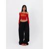RogueWave Y2k Grijze Joggingbroek Dames Vintage Hip Hop Koreaans Casual Joggers Broek Oversized Harajuku Amerika Retro Broek