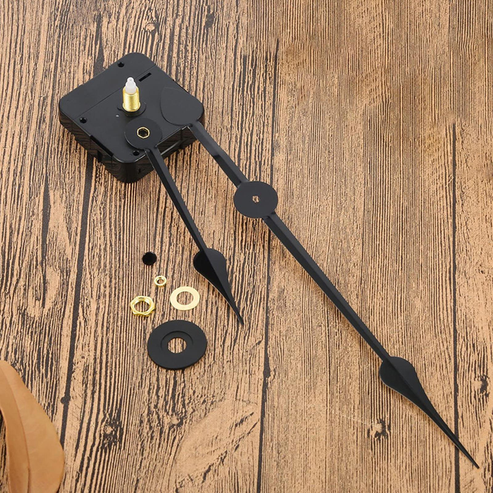 

Wall Clock Movement Mechanism, Replacement, Long Shaft Clock, Replacement for Hotel Office