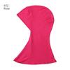 Classic Practical Muslim Hijab Inners Stretchable Jersey Cotton Tube Cap Shawl Bottom Women Headscarf Bonnet 28 Colors One Size