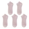 Summer Solid Women Summer Breathable Mesh Ankle Socks for Women Girls Fashion Harajuku Candy Color Cotton Low Cut Hollow Out Socks