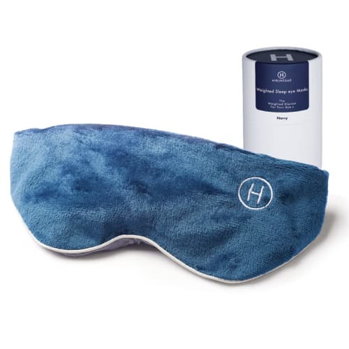 

[Featured on Reiwa no Tora] HIRUNEGAO Weighted Eye Mask for Sleeping, Recovery Wear, Eye Pillow, Eye Mask, Sleep Aid, Desk, Travel, Airplane, Light Bl