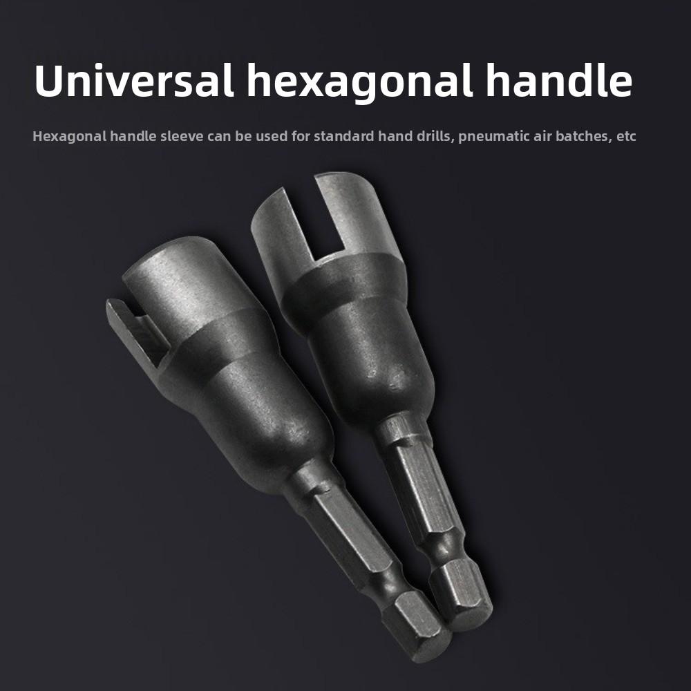 65mm Size Butterfly Hole Socket Wrench Black Finish Wing Nut Socket Tool  for Automotive Repair