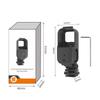 360° Rotation Adjustable Cold Shoe Adapter Mount Vertical & Horizontal Shoot Expand Frame For DJI OSMO NANO Camera Accessories