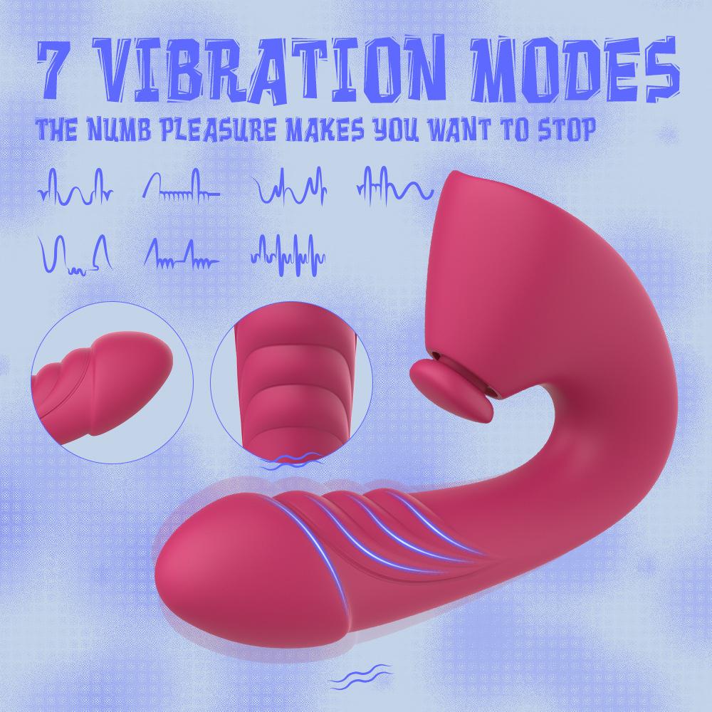 Clitoral G Spot Dildo Vibrator Sex Toys for Women Tapping  Vibrating Dual Stimulation Clit Anal Couple Vibrator Sex Stimulator Adult Toys for Women