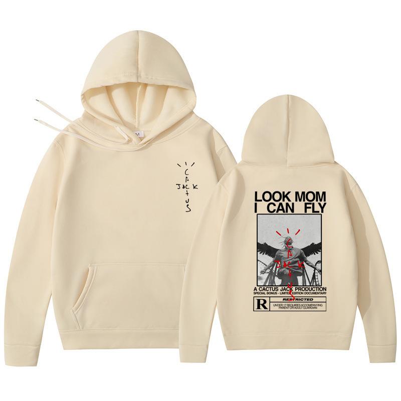 Men Women Fleece Hoodies Autumn Winter Street Sweatshirts Vintage Hip Hop Pullovers Tops