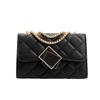 Fashion Diamond Elegant Shoulder Women's Bag Bag Niche Pu Chain Crossbody Cosmetic Bag