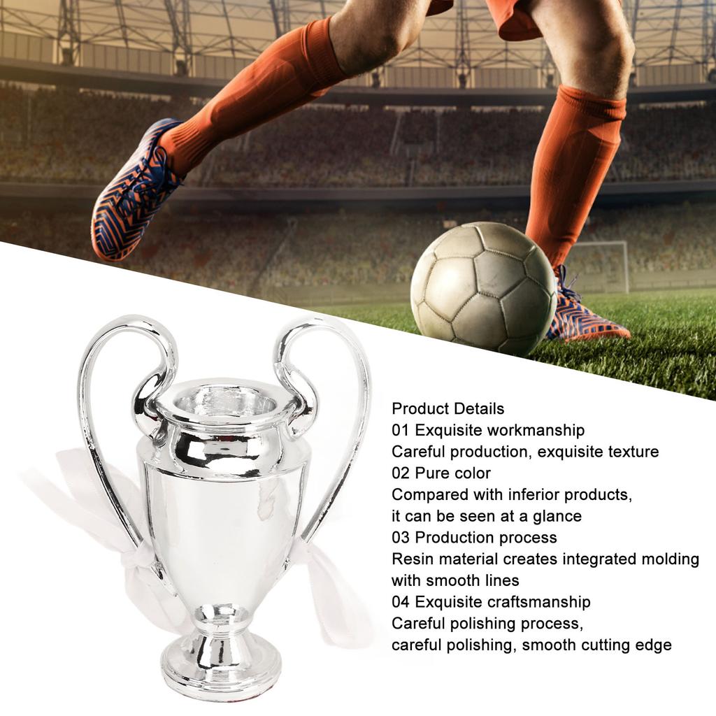 European Champions League Trophy Resin Trophy Mold Football Soccer Cup Tabletop Decoration