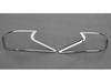 Teana 08-15 New Gen Front/Rear Headlight & Fog Light Covers with Eyebrow Design