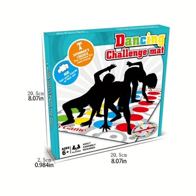 Conjunto de Jogo Twister, Jogo Interativo Familiar Criativo, Criador de Atmosfera de Festa