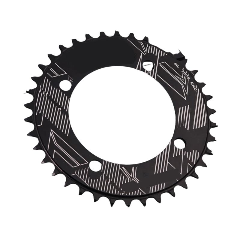 32T/34T/36T/38T 104BCD Fahrrad Rundform Narrow Wide Kettenblatt Kettenrad Fahrrad Kreis Kurbelgarnitur Einzelblatt Teile