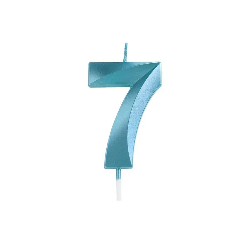 Birthday Wedding Anniversary Dessert Cake Decorating Supplies, 10pcs Birthday Number Candle Party Cake Decorating