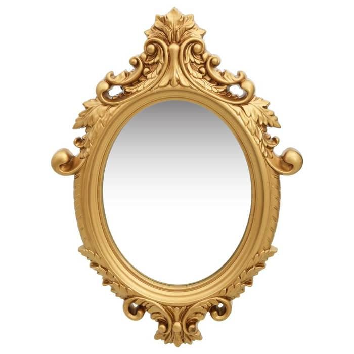 VidaXL Miroir mural style château 56x76 cm Doré 320357
