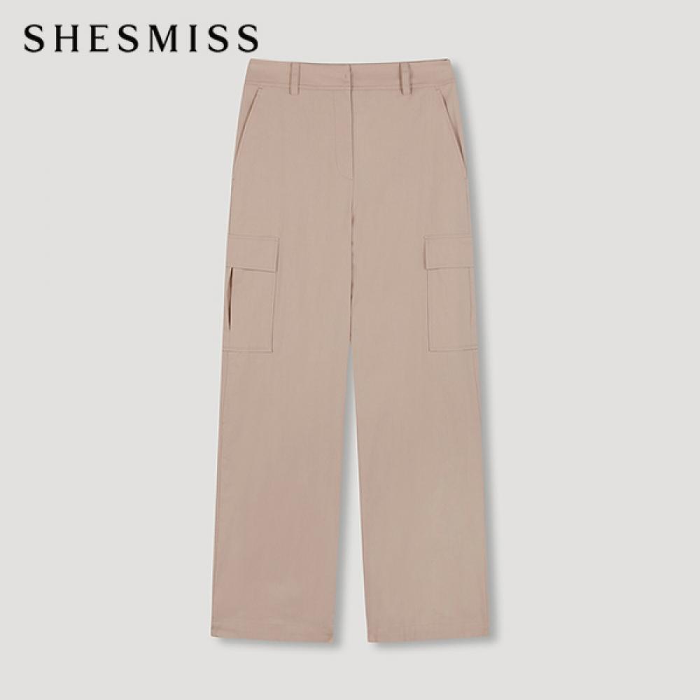 

She S miSS Side Pocket Cotton pantS SwwSlo11090 Pi Pink/44