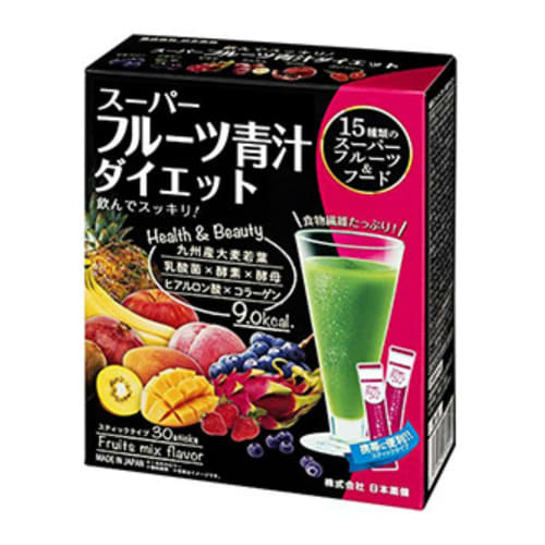 Nippon Yakken Super Fruit Green Juice Diet 30 Packets