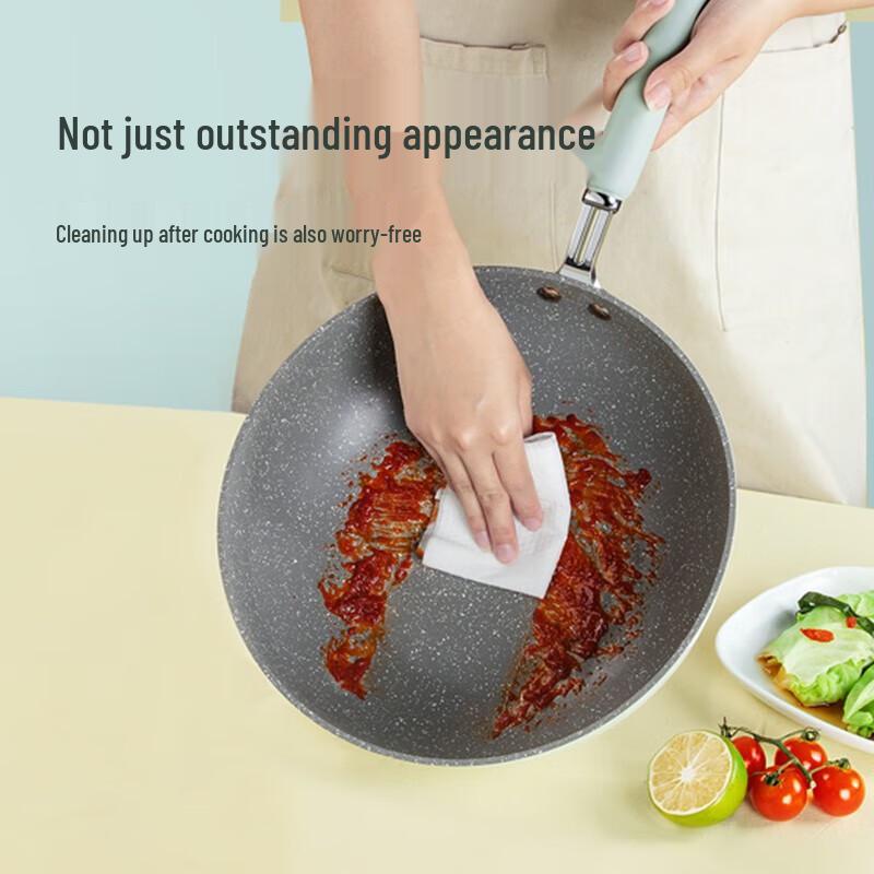 COOKER KING Lime Series Non-stick Wok