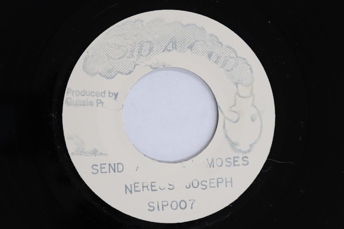 

7inch Record NERIOUS JOSEPH - Send Another Moses SIP007 Sip A Cup Recor 2007 UK Reggae, Ska & Dub Used