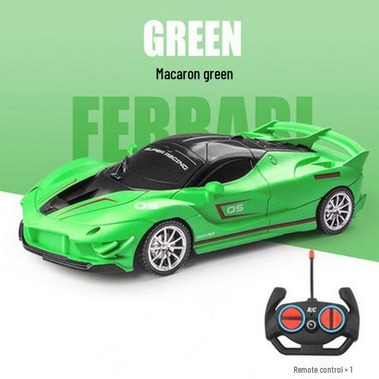 1:18 Wireless Remote Control Drift Racing Car - Rechargeable Electric Toy for Kids