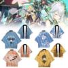 Wanderer Impact Genshin Ganyu Cosplay Costumes Kimono Cloak Party Halloween