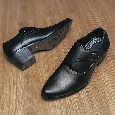 Height Increasing High Heeled Men Office Shoes Heels Shoes Man Dress Comfortable Casual Boot Man Sneakers Sport