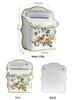 European Style Embossed Floral & Bird Wall-mounted Mailbox - Outdoor Garden Decoration & Indoor Storage