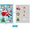 Christmas Electrostatic Stickers Snowflake Elk Set Door Window Glass Stickers
