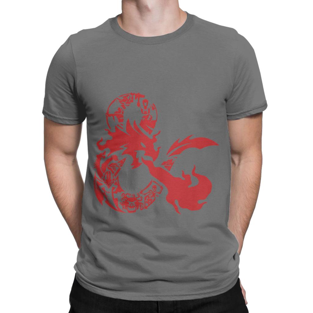 dDungeons Dragons Red Classic Funny Graphic 100 Cotton TShirt dDungeons Dragons Tops Tees For Unisex