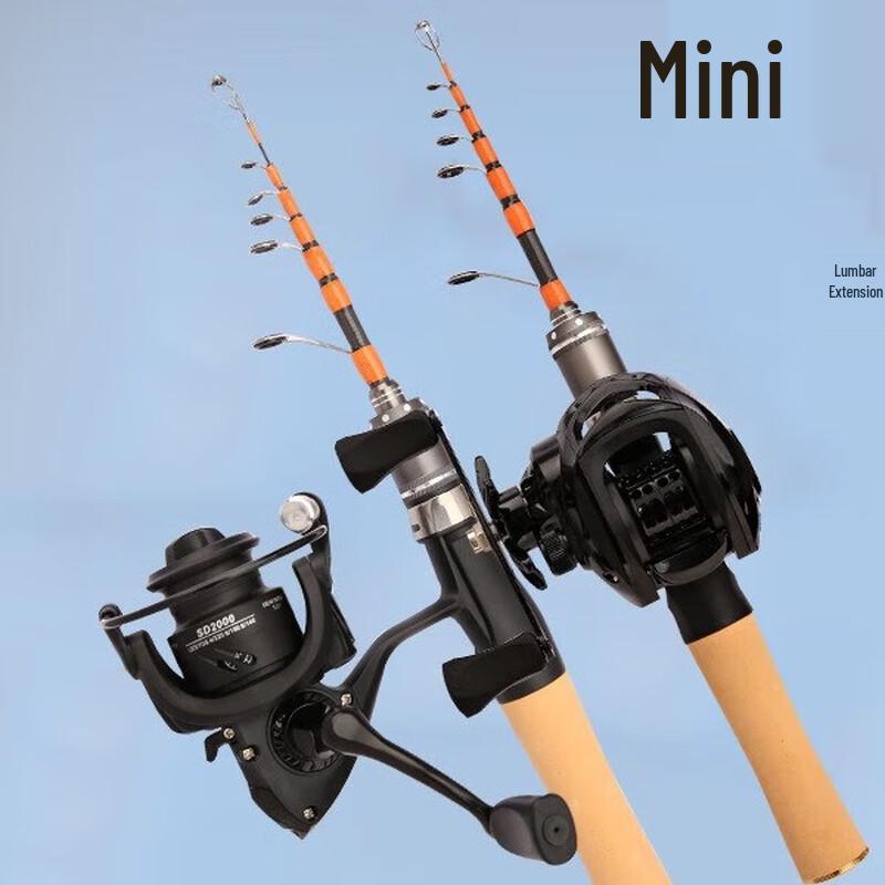 Oeny Mini Telescopic Lure Fishing Rod