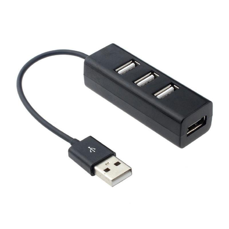 In-Stock Mini 4-Port USB 2.0 Hub Splitter