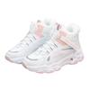 High-top Cotton Shoes Winter New Velvet Thickened Leather Dad Shoes Warm Snow Boots