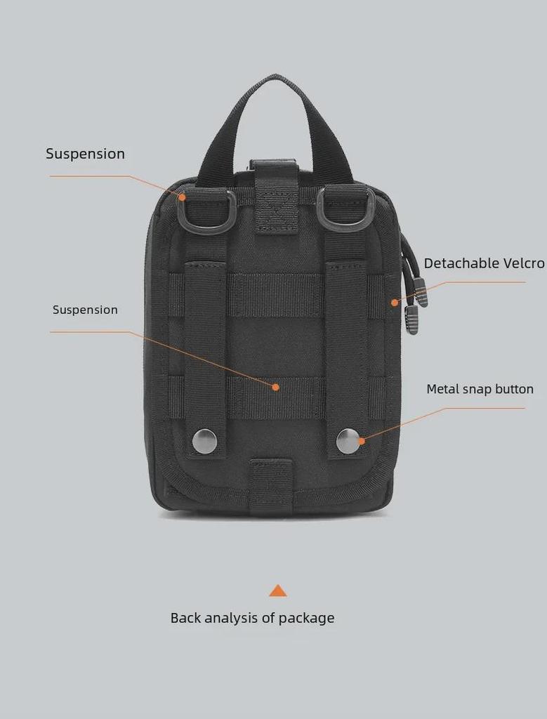 Camouflage Tactical Medical Kit for Outdoor Hiking and Camping