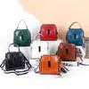 Summer New Leather Women's Bags Large-capacity Bucket Bags Retro Versatile Shoulder Messenger Bags