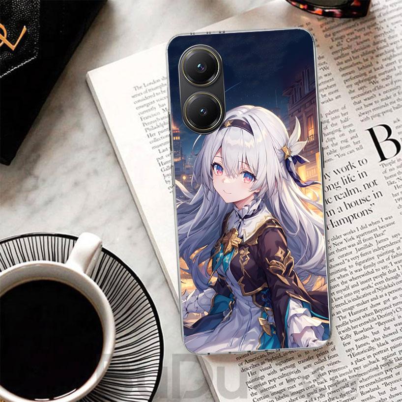 Honkai Star Rail Firefly Cover For Xiaomi Poco X7 X6 X5 Pro X3 Nfc F7 Ultra Phone Case F6 F5 X4 F4 Gt F3 M6 M5S M4 M3 Print Shel