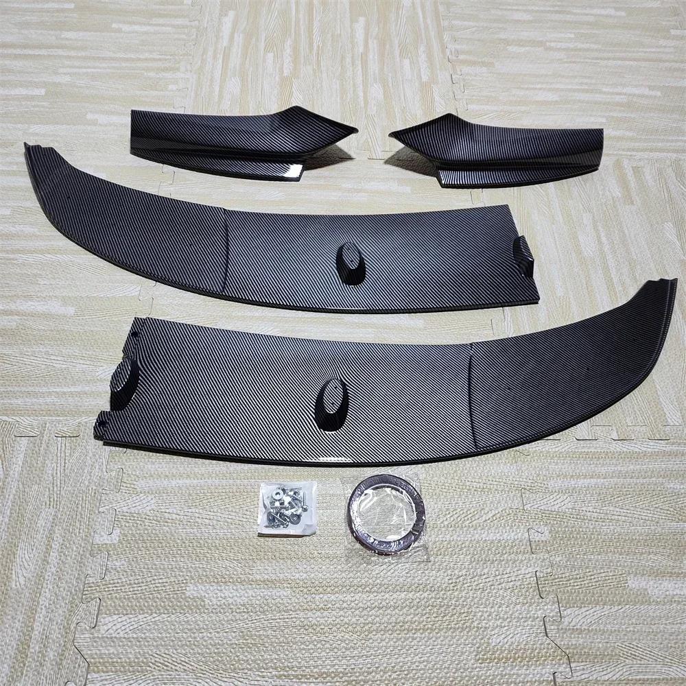 Car Front Bumper Lip Spoiler Splitter Diffuser Canard Lip Splitter For BMW 5 Series F10 F11 M-Sport 2011-2017 Body Kits Tuning