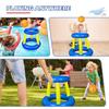 Inflatable Basketball Stand Floating Hoops Basketball Hoop Set Interactive Shooting Toys Outdoor Swimming Pool Toys Water Toys