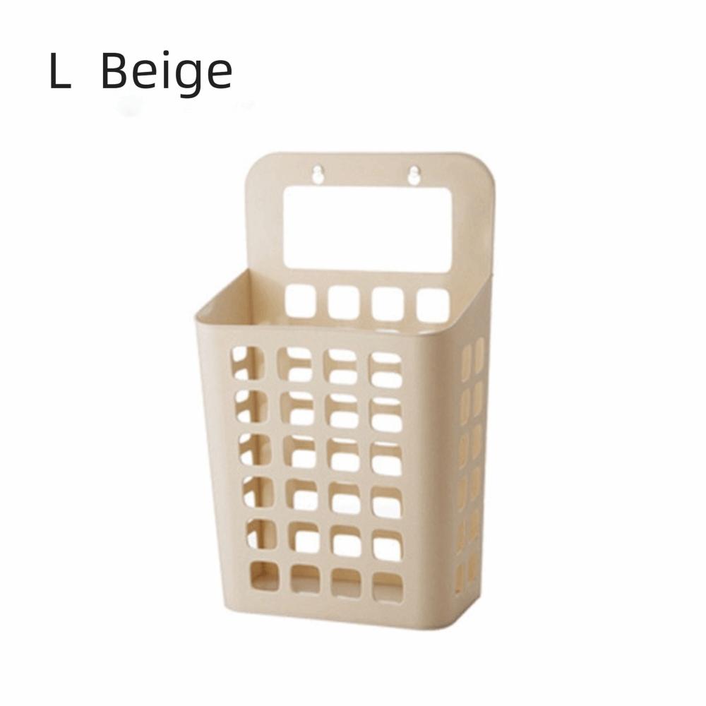 Folded Hanging Laundry Basket Draining Holes Dirty Laundry Organizer  Bedroom Closet