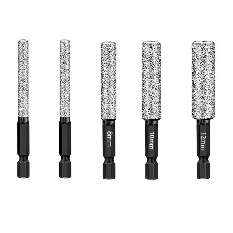 A72U Dry Diamond Milling Drill Bits Brazing Vacuum Drill Bit Brazing, Grinding, Trimming And Drilling Tools